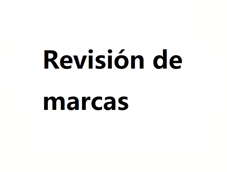 Revisión de marcas